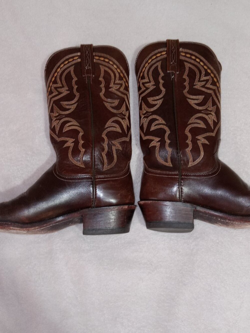 Lucchese 1883 Men's 8.5D N7012R4 Chocolate Brown Leather Western Cowboy Boots - Picture 12 of 16